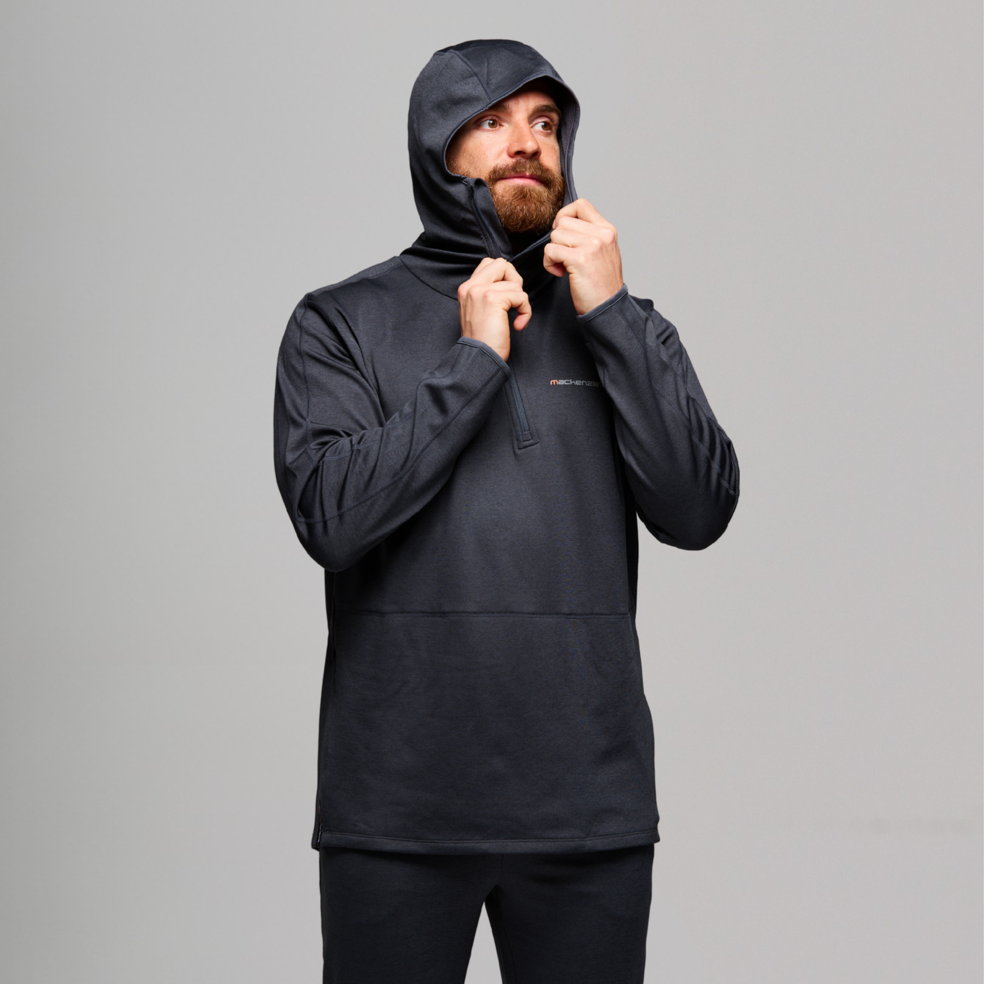 Graphene Atlas Mid Angle Zipped Hoody