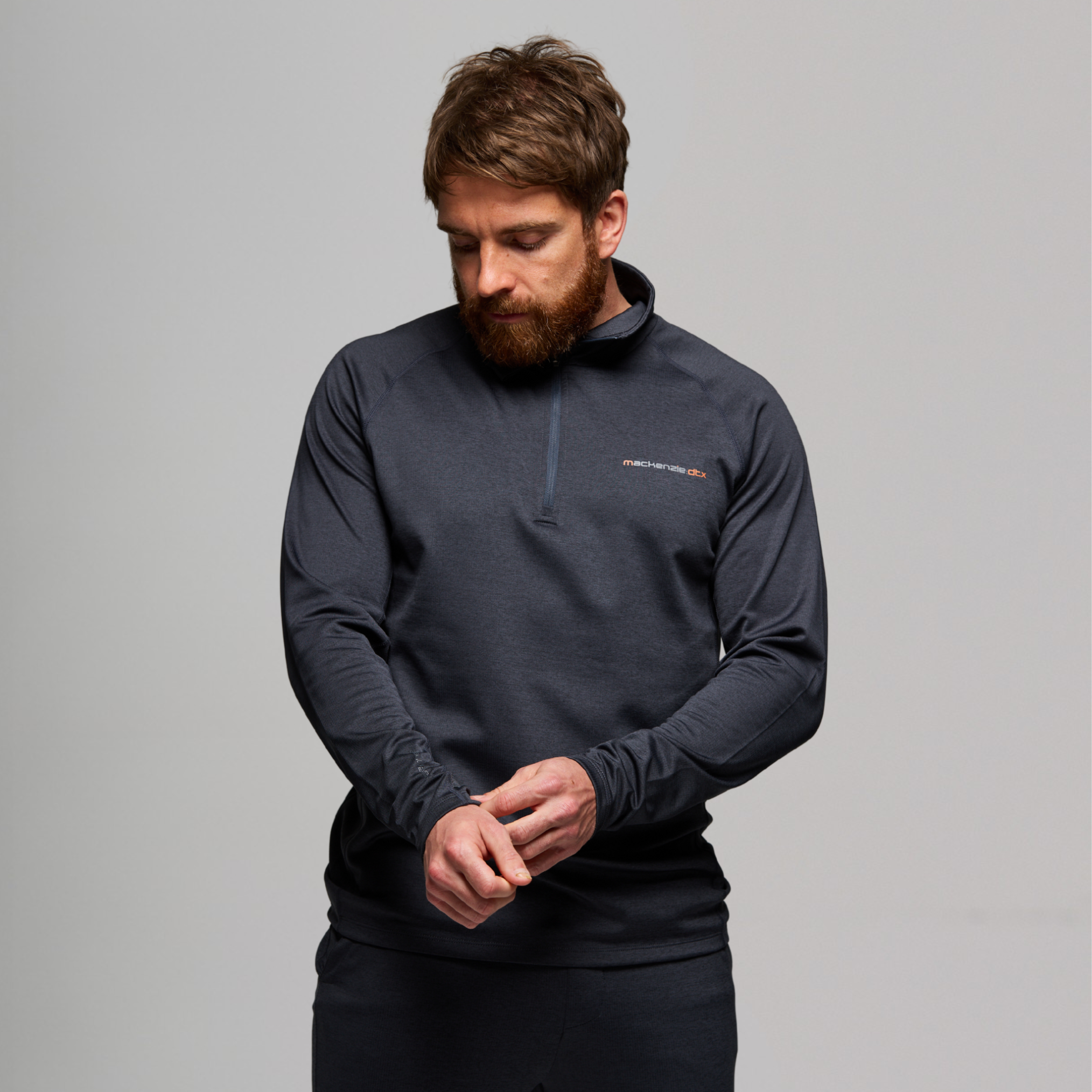 Graphene Atlas Mid Layer 1/2 Zip
