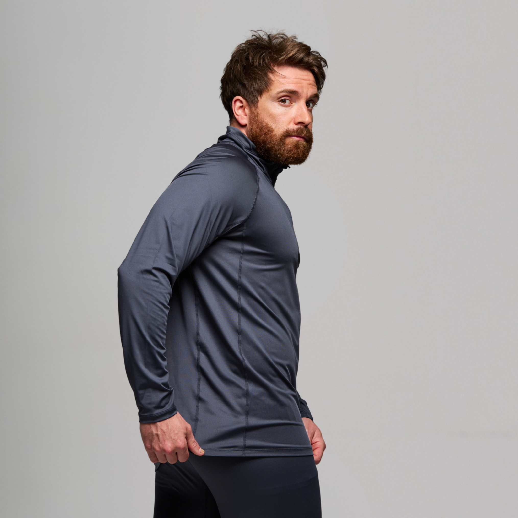 Graphene Atlas Base Layer 1/2 Zip